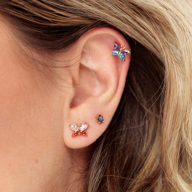 Hannah Martin Colour Pop Butterfly Earrings