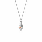 Clogau® Nature's Wonder Sterling Silver Seashell Pendant with Topaz