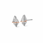 Clogau® Sounds of the Sea Silver Stud Earrings