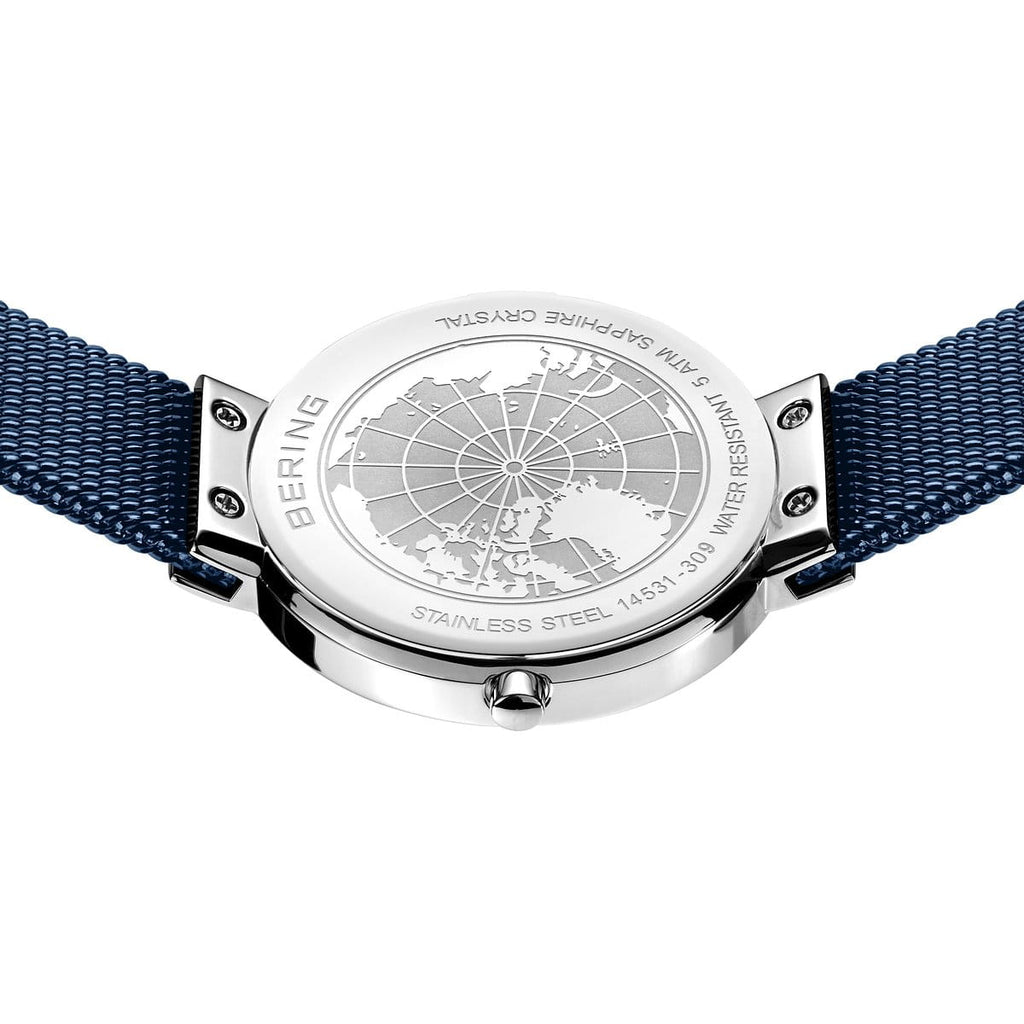 Bering Ladies Navy Blue Watch 14531-309