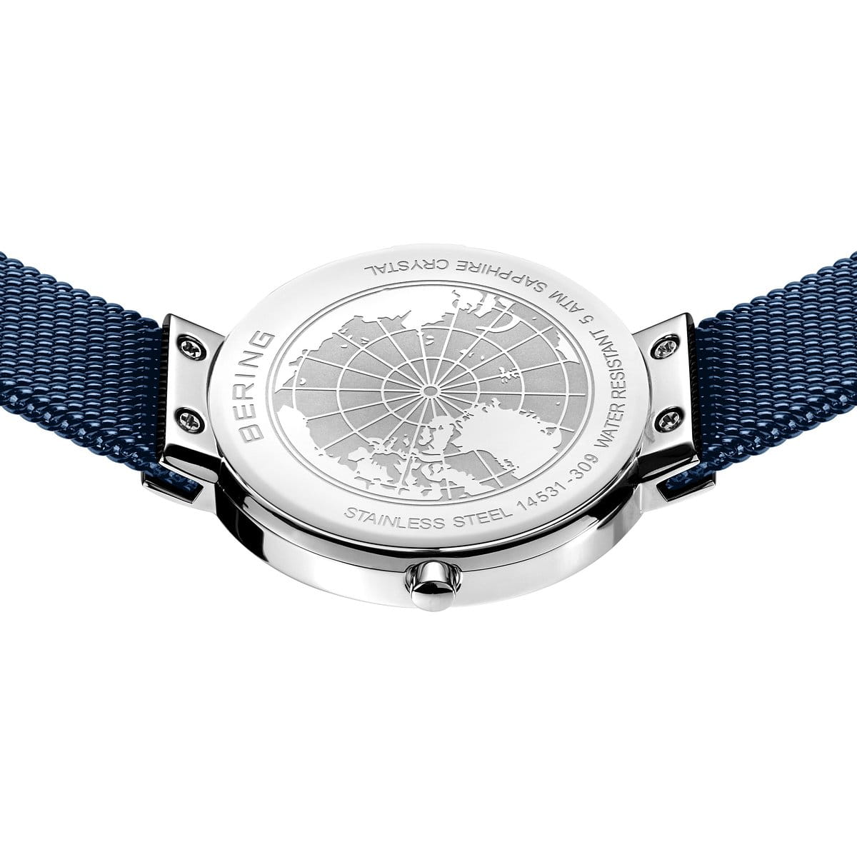 Bering Ladies Navy Blue Watch 14531-309