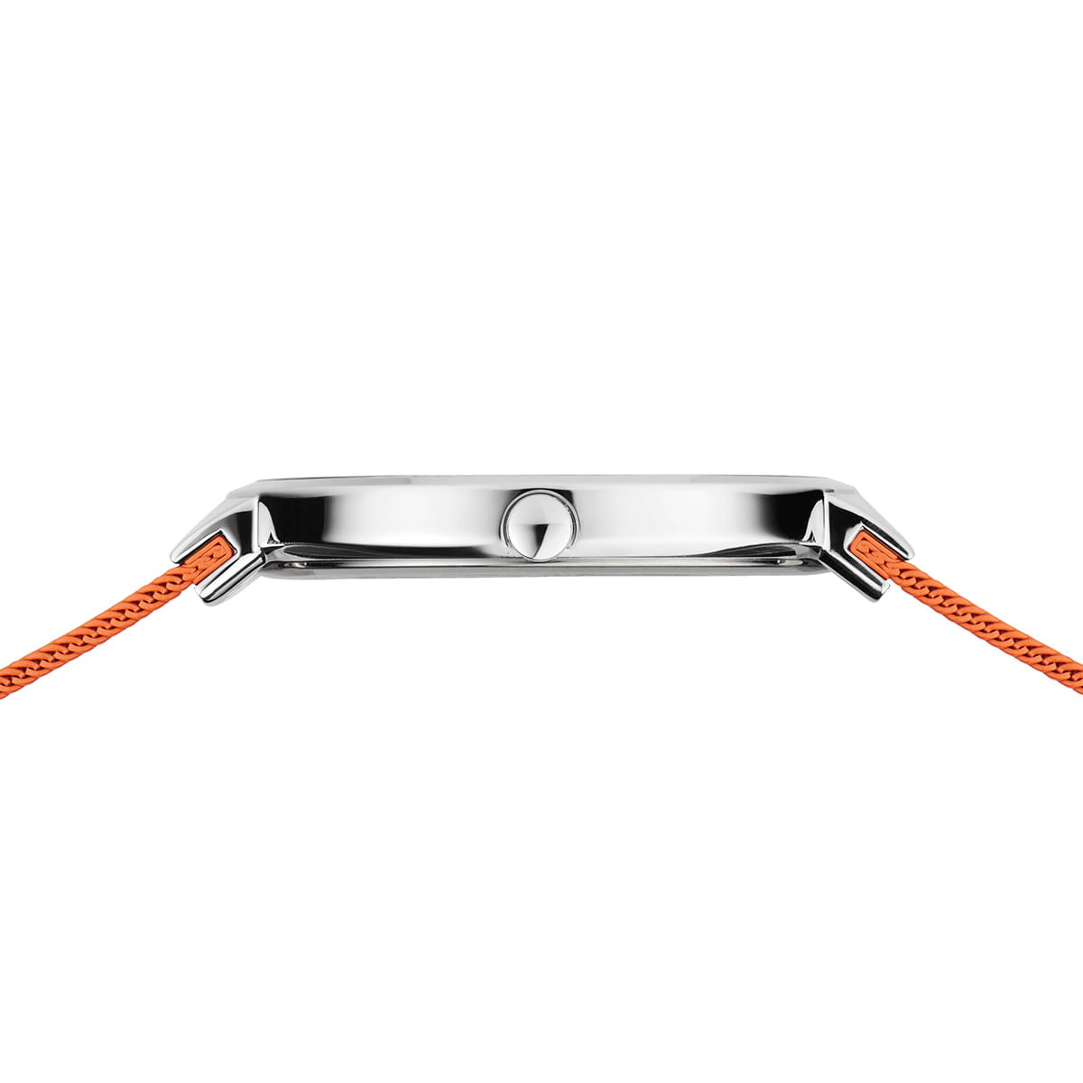 Bering Ladies Orange Silver Watch 14539-505