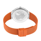 Bering Ladies Orange Silver Watch 14539-505