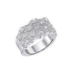 Diamonfire Zircornia Cluster Statement Ring
