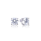 Diamonfire 4 Claw Set 1.5ct Zirconia Stud Earrings