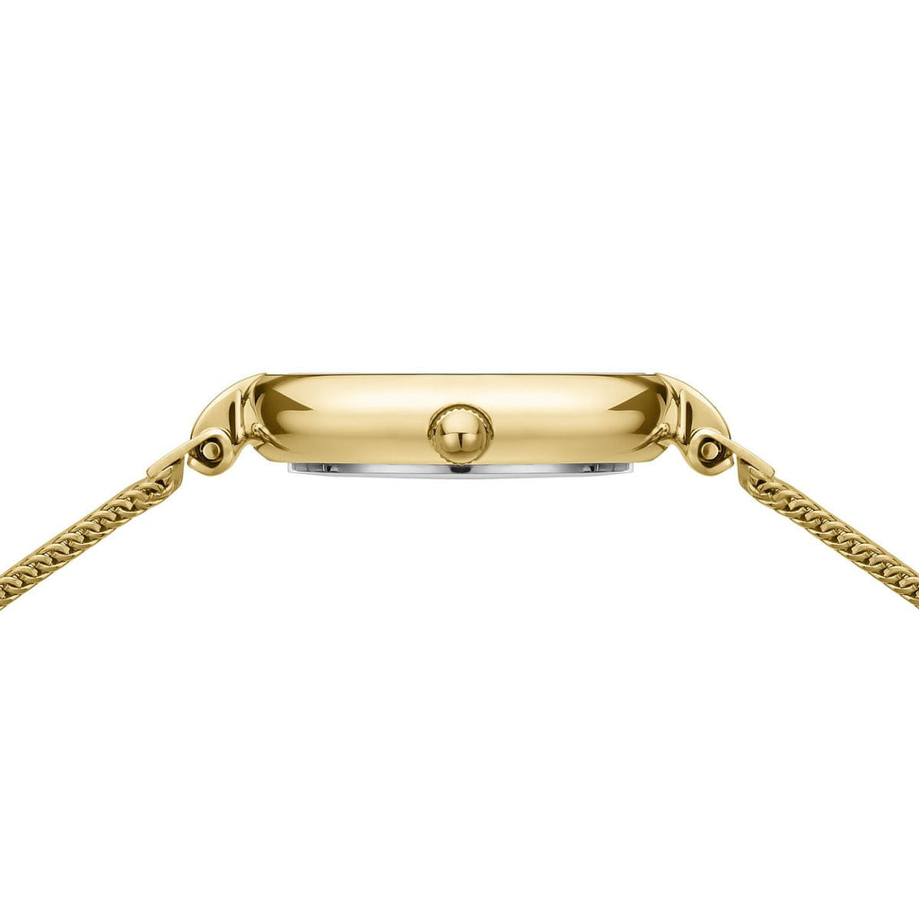 Bering Ladies Gold Watch with Diamond 17724-330