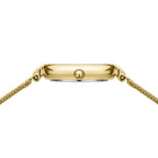 Bering Ladies Gold Watch with Diamond 17724-330