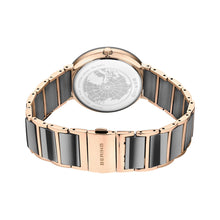 Load image into Gallery viewer, Bering Ladies Ceramic Grey Rose Gold Watch 111435-768

