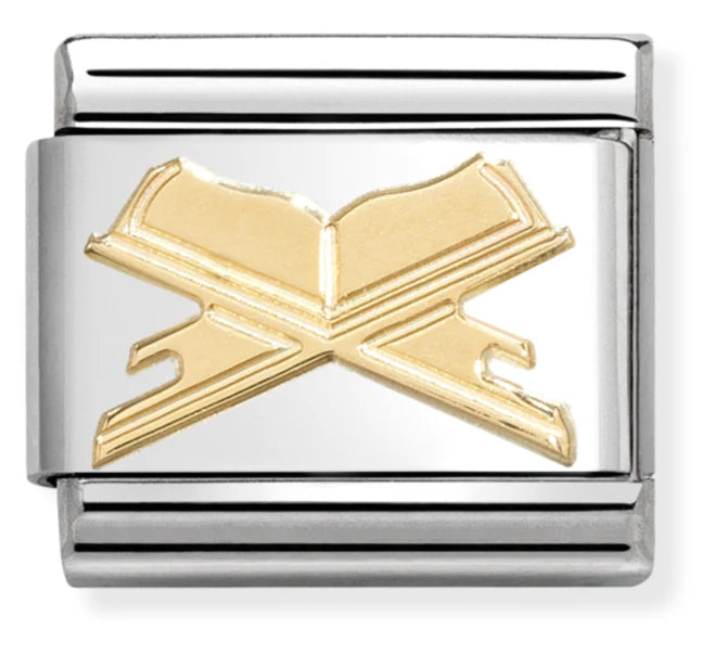 Nomination Classic Gold Holy Book Charm