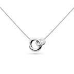 Bevel Cirque Link Pavé Necklace