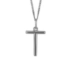 Silver Initial Pendant Letter T
