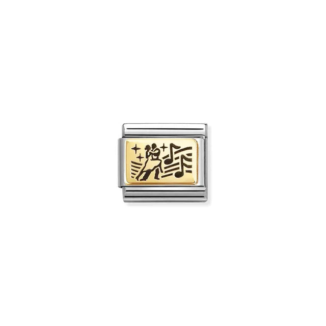 Nomination Classic Gold Dancing Couple Charm