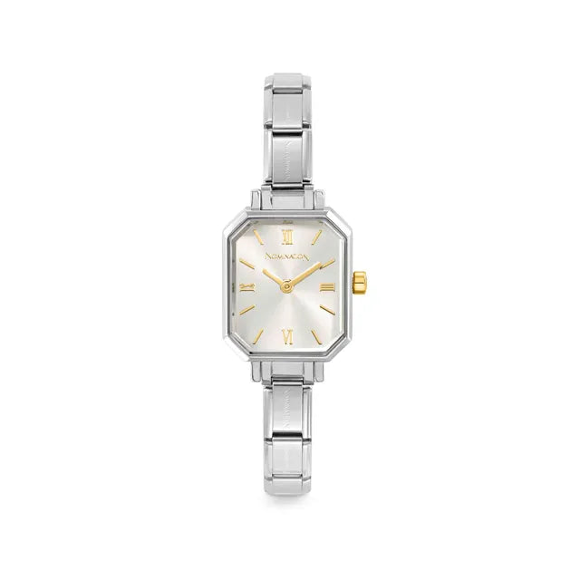 Nomination Paris Rectangular Watch with Silver Face