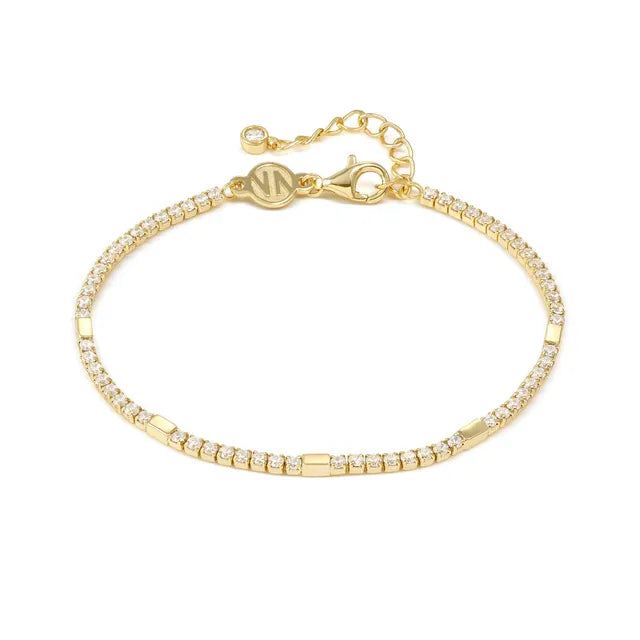 Nomination Petit Sparkle Gold Tennis Bracelet