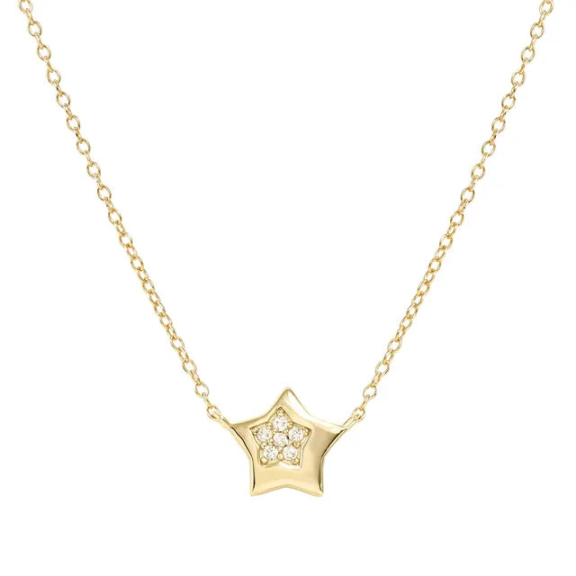 Nomination Petit Sparkle Gold Star Necklace