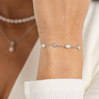 Blossom Flyte Honey Flower Pearl Toggle Bracelet