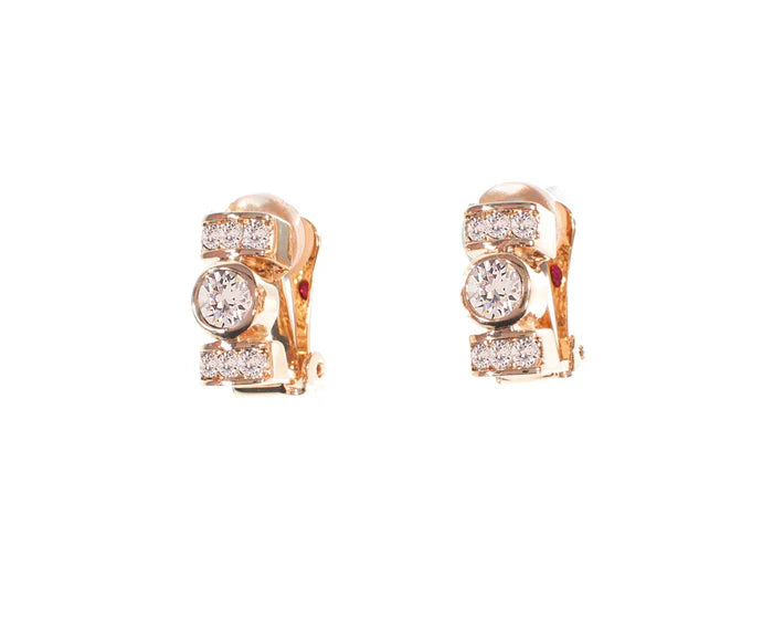 Terri Rose Clip On Earrings