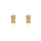 Terri Gold Clip On Earrings