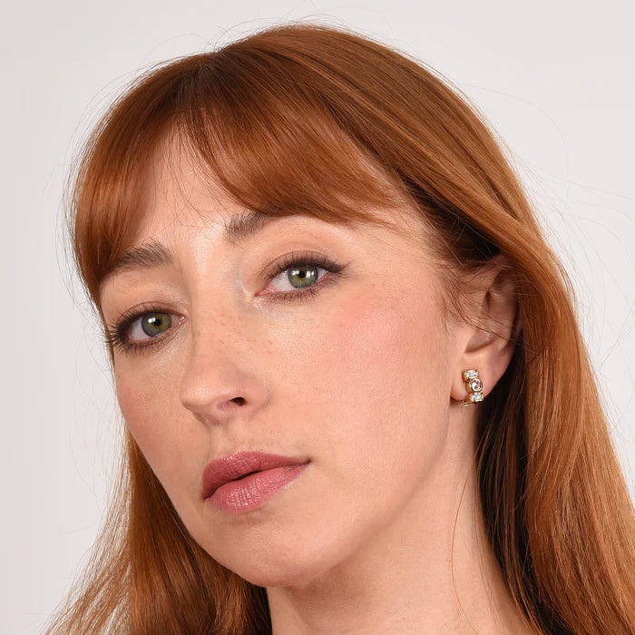 Terri Gold Clip On Earrings