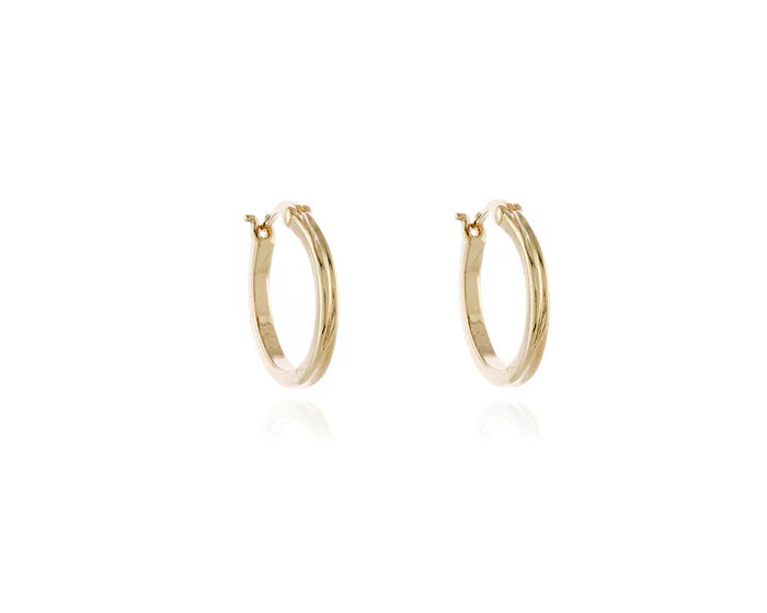 Keely 18mm Gold Hoops
