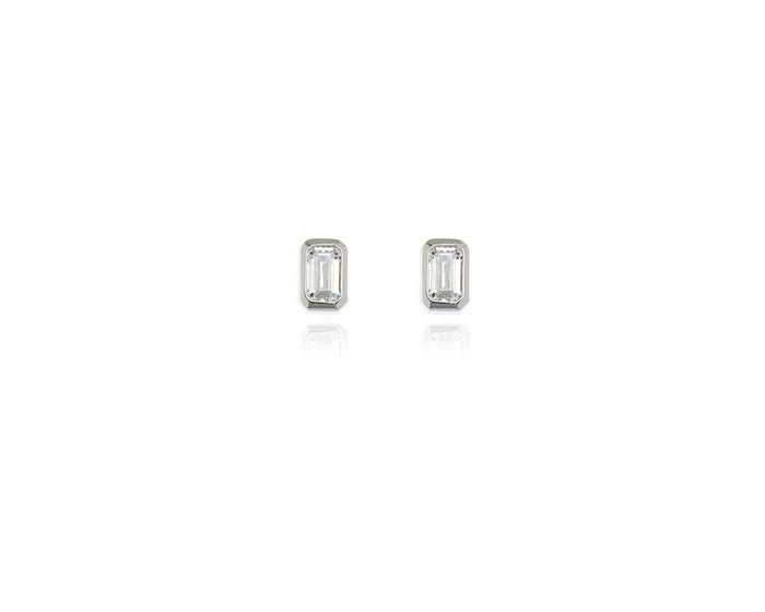 Elin Silver Stud Earrings