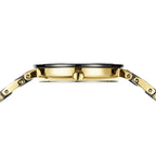 BERING Ladies Black/Gold Ceramic Watch with Diamond 11429-732