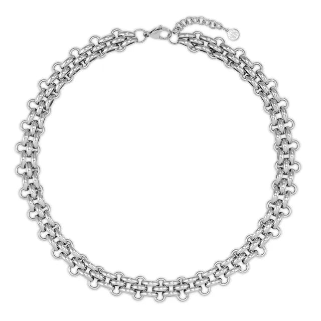 Wear&Style Byzantine Chain Necklace