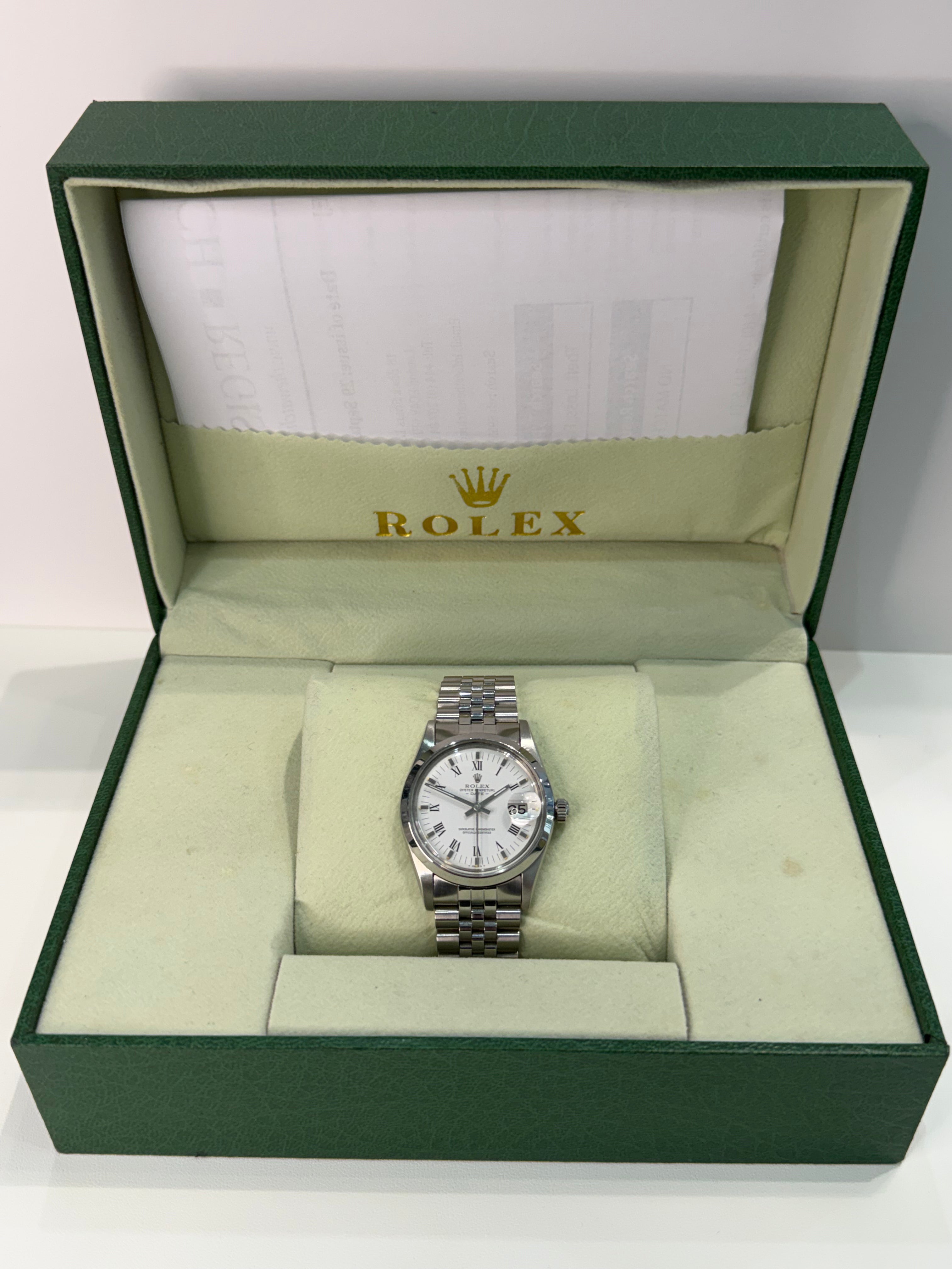 Pre-Owned Rolex Oyster Perpetual 34 1980s
