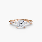 Solitaire with Eternity Pavé