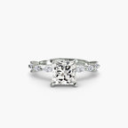 Solitaire with Eternity Pavé