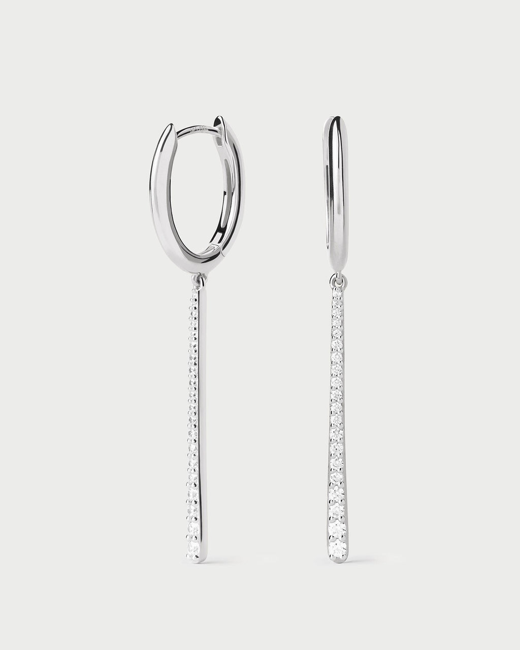 Olga Silver Hoops