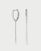 Olga Silver Hoops