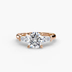 Three-Stone Ring (Baguette Side Stones)