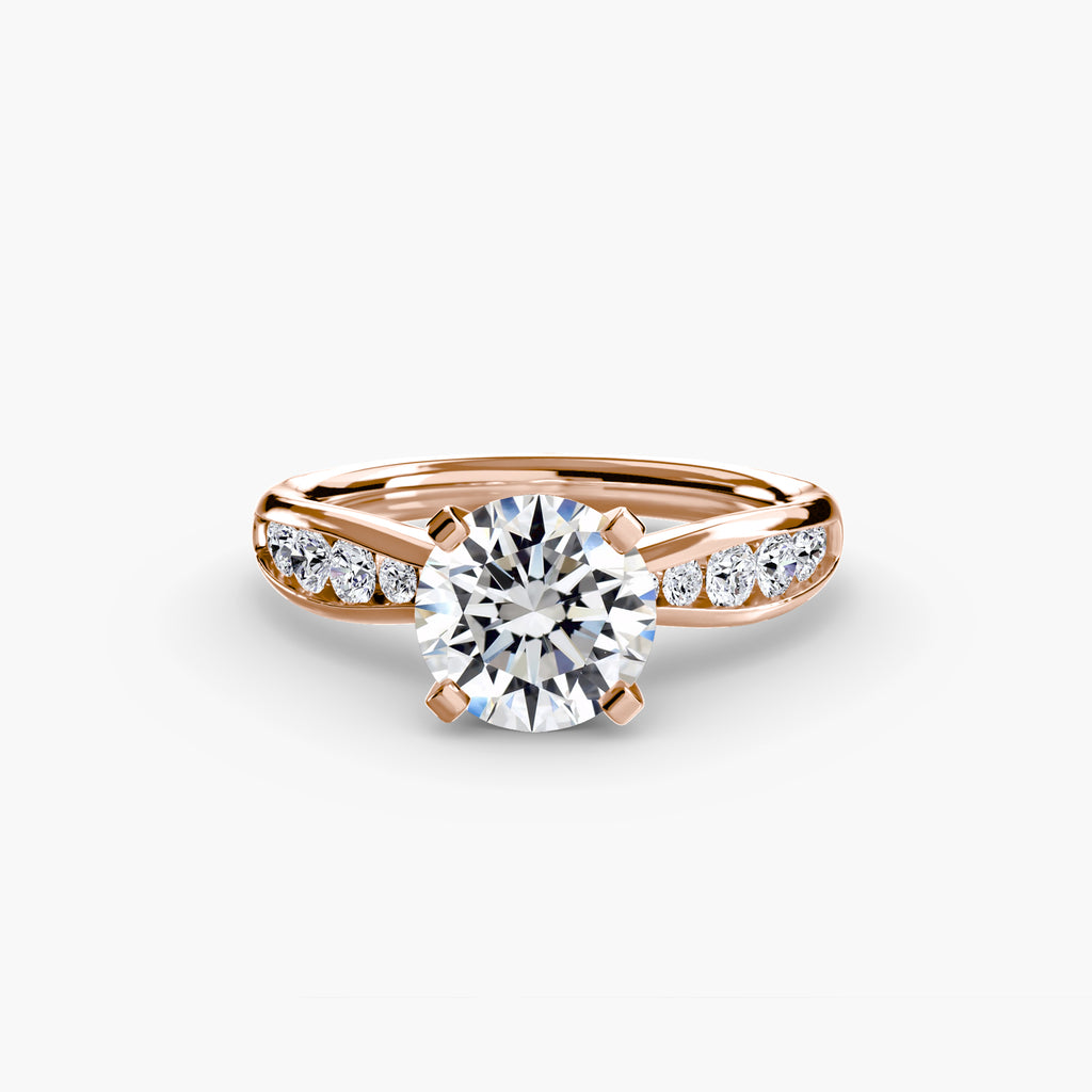 Solitaire with Pavé 3