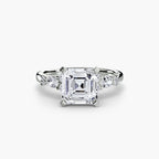 The Floral Accent Solitaire