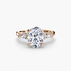 The Floral Accent Solitaire