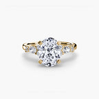 The Floral Accent Solitaire
