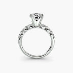 The Floral Accent Solitaire