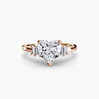 Baguette Accent Solitaire
