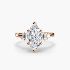 Baguette Accent Solitaire