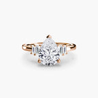 Baguette Accent Solitaire