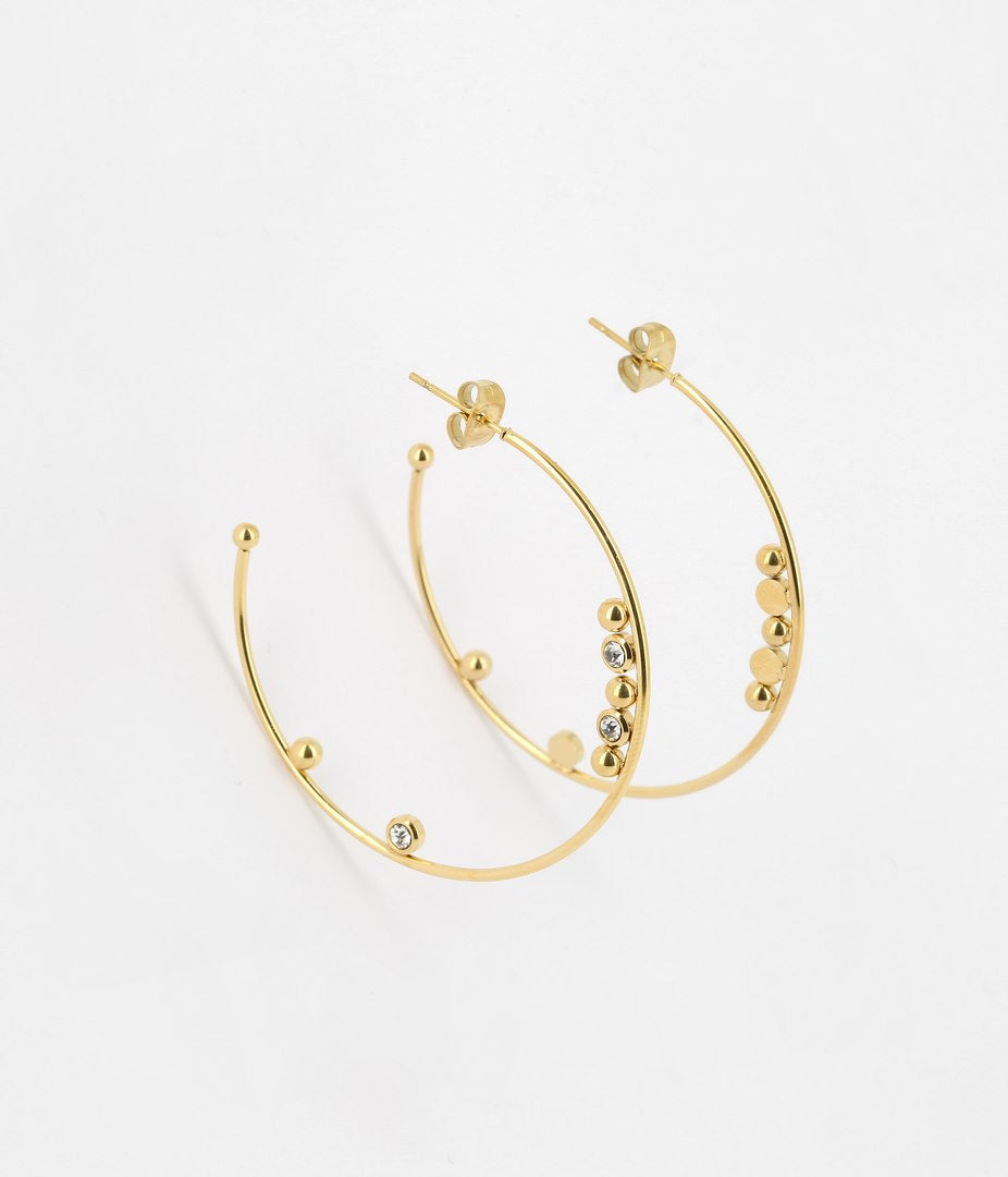 ZAG Bijoux Creole Earrings