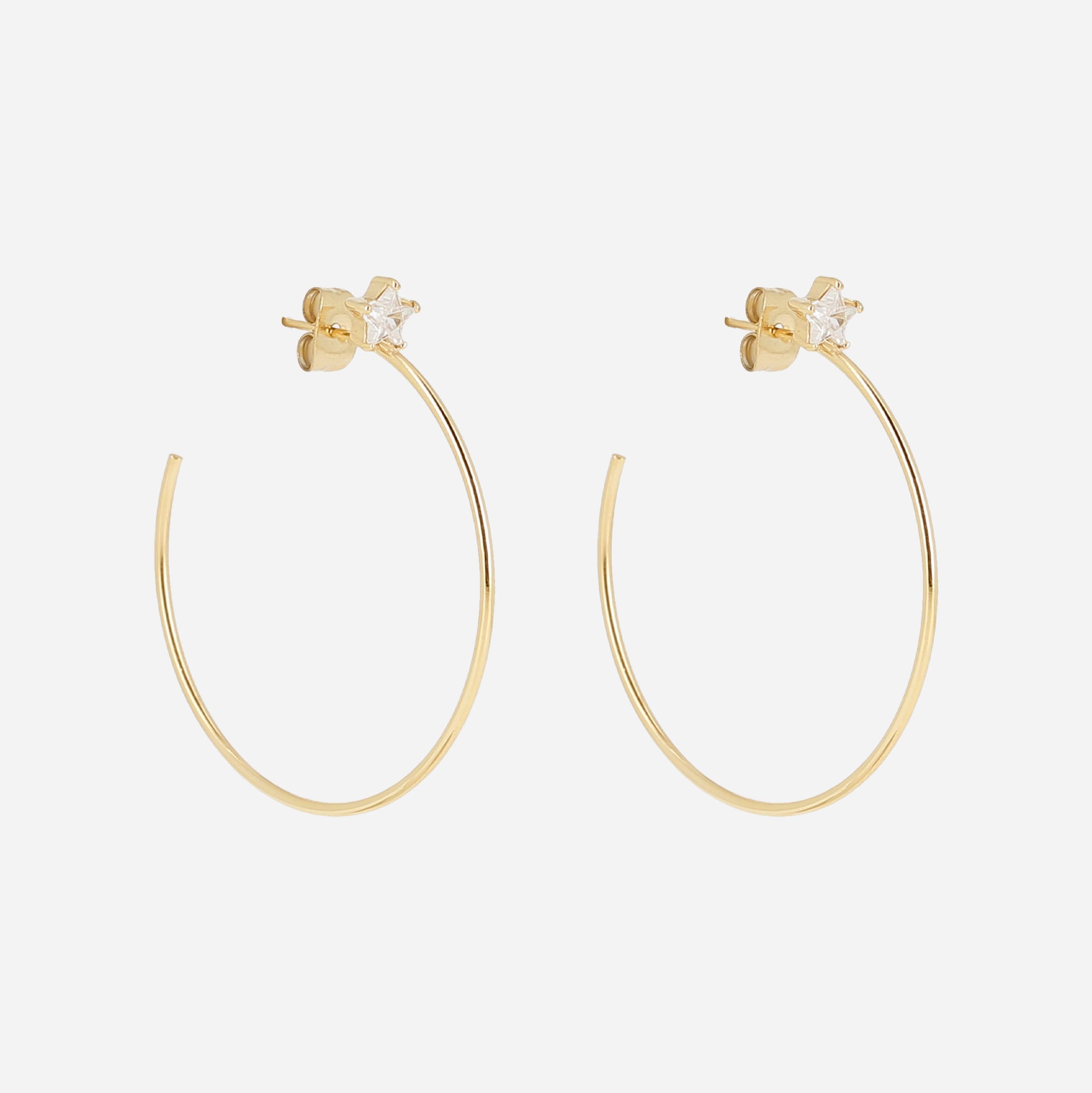 ZAG Bijoux Creole Earrings