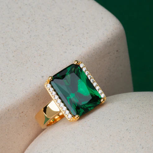 Roccanova Altro Grande Green Ring