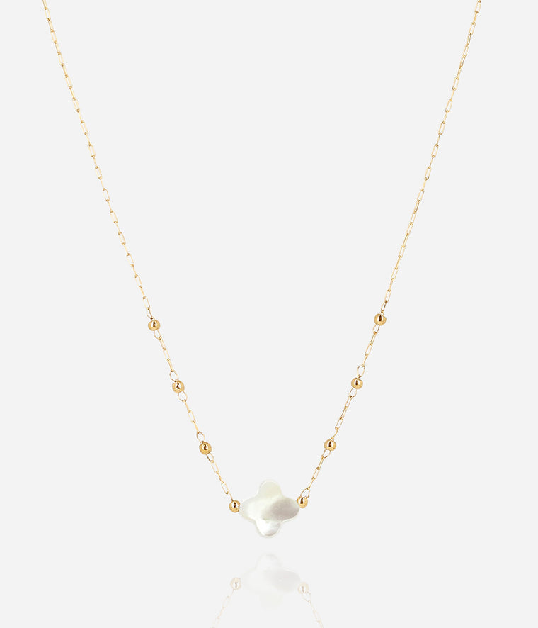 Zag Bijoux Mother of Pearl Velasquez Necklace