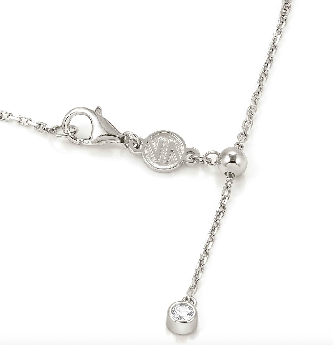 Shine Me Up necklace, Hot Air Balloon, coloured CZ