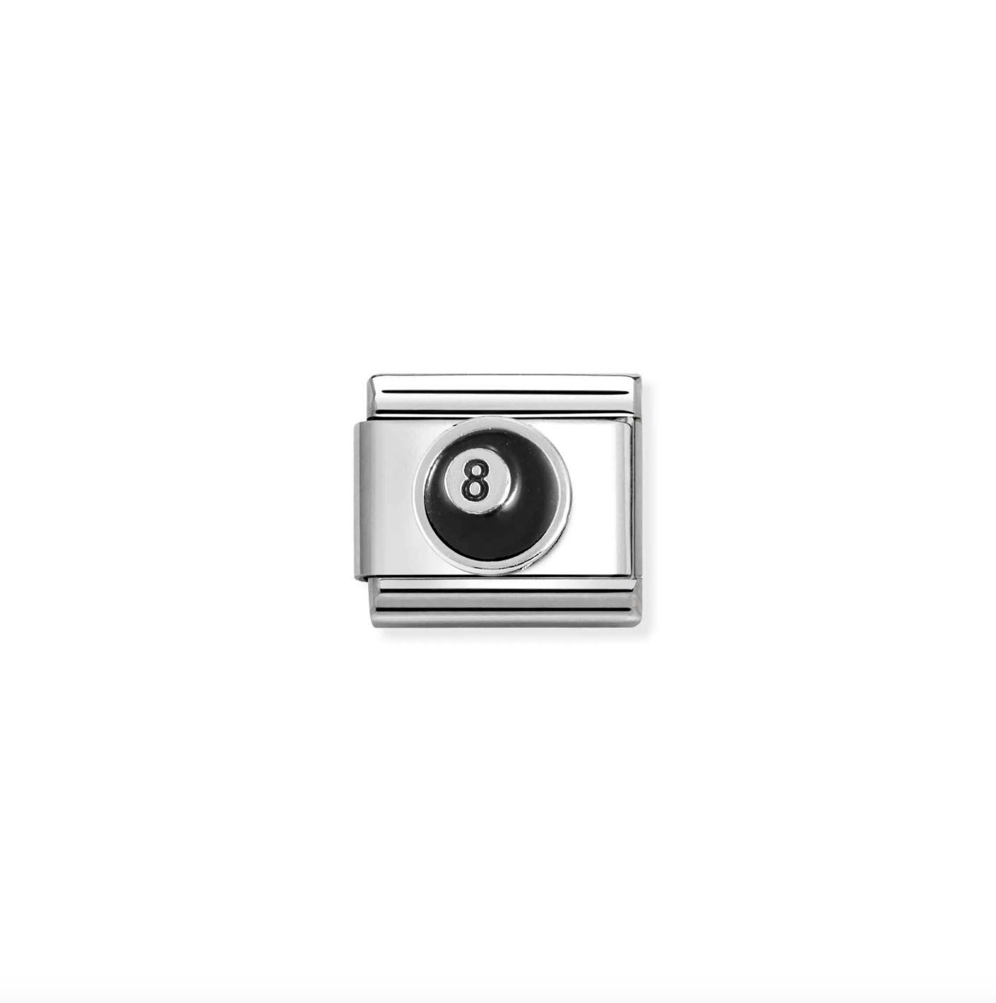Nomination Classic Silver 8 Ball Charm