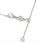 SHINE ME UP bracelet in 925 silver and cubic zirconia White/Lilac Butterfly