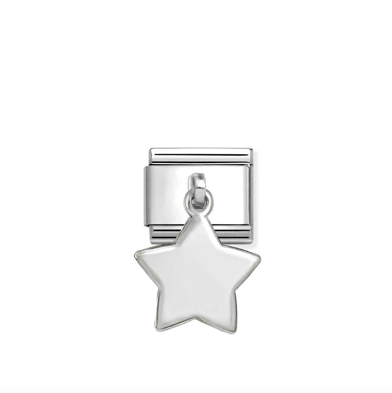 Nomination Silver Hanging Star Charm