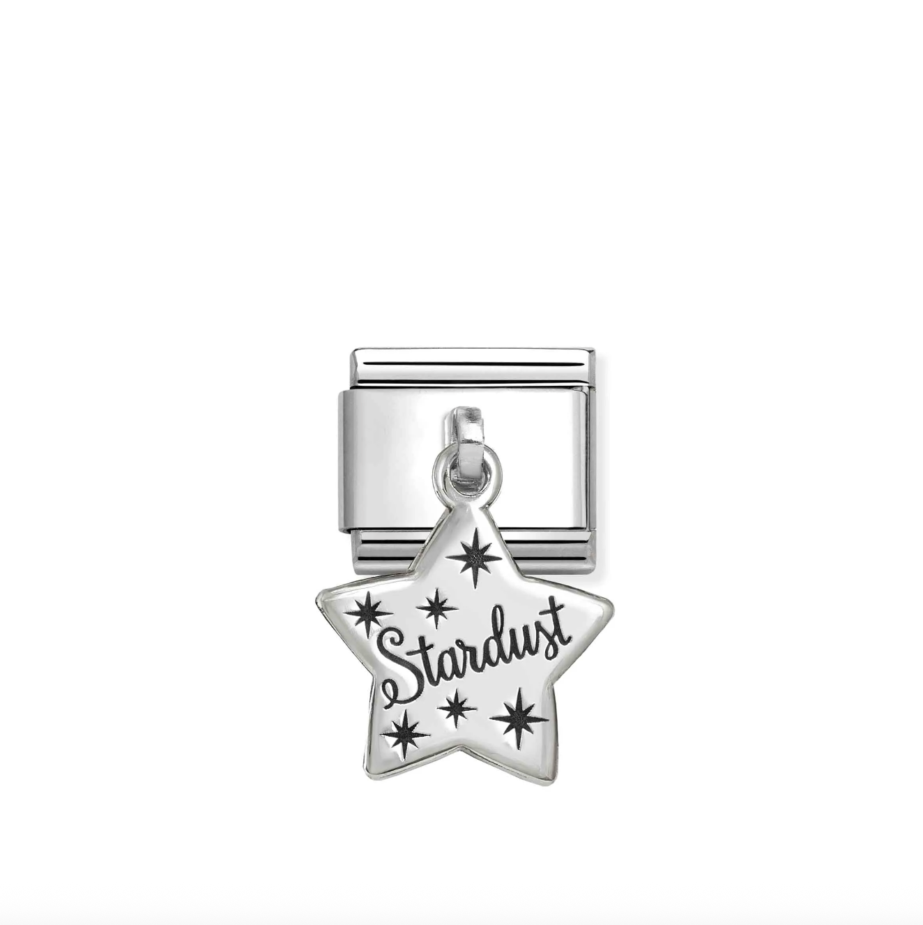 Nomination Silver Hanging Stardust Charm